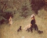 Berthe Morisot Meadow china oil painting reproduction